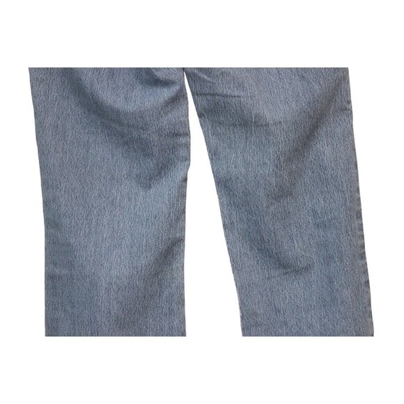 Vintage Y2K No Boundaries Jeans Size 15 Wide Leg Mid Rise Light Wash Denim - Picture 9 of 11